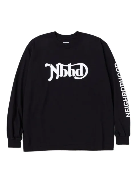 Neighborhood sleeve-detail crew-neck sweatshirt 