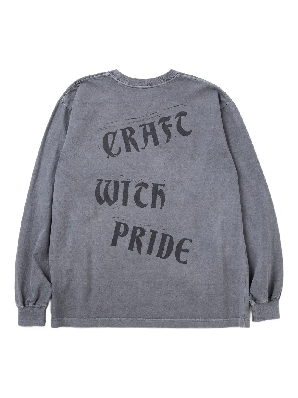 Neighborhood long-sleeve graphic t-shirt - Grijs