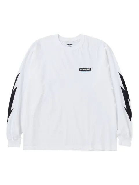 Neighborhood lightning-bolt long-sleeve T-shirt