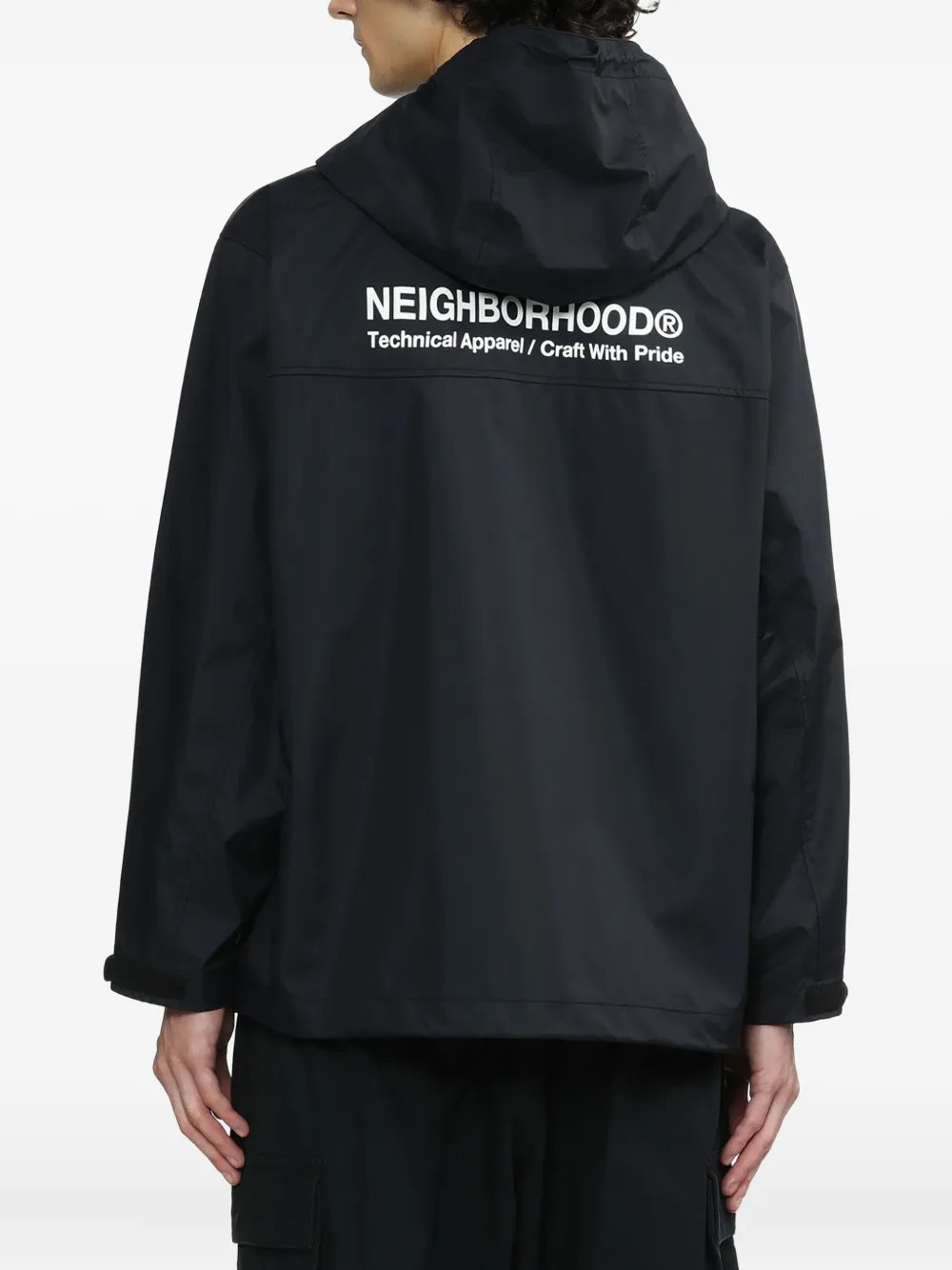 Neighborhood Jack met capuchon Zwart