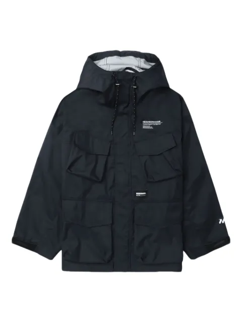 Neighborhood multi-pocket hooded jacket