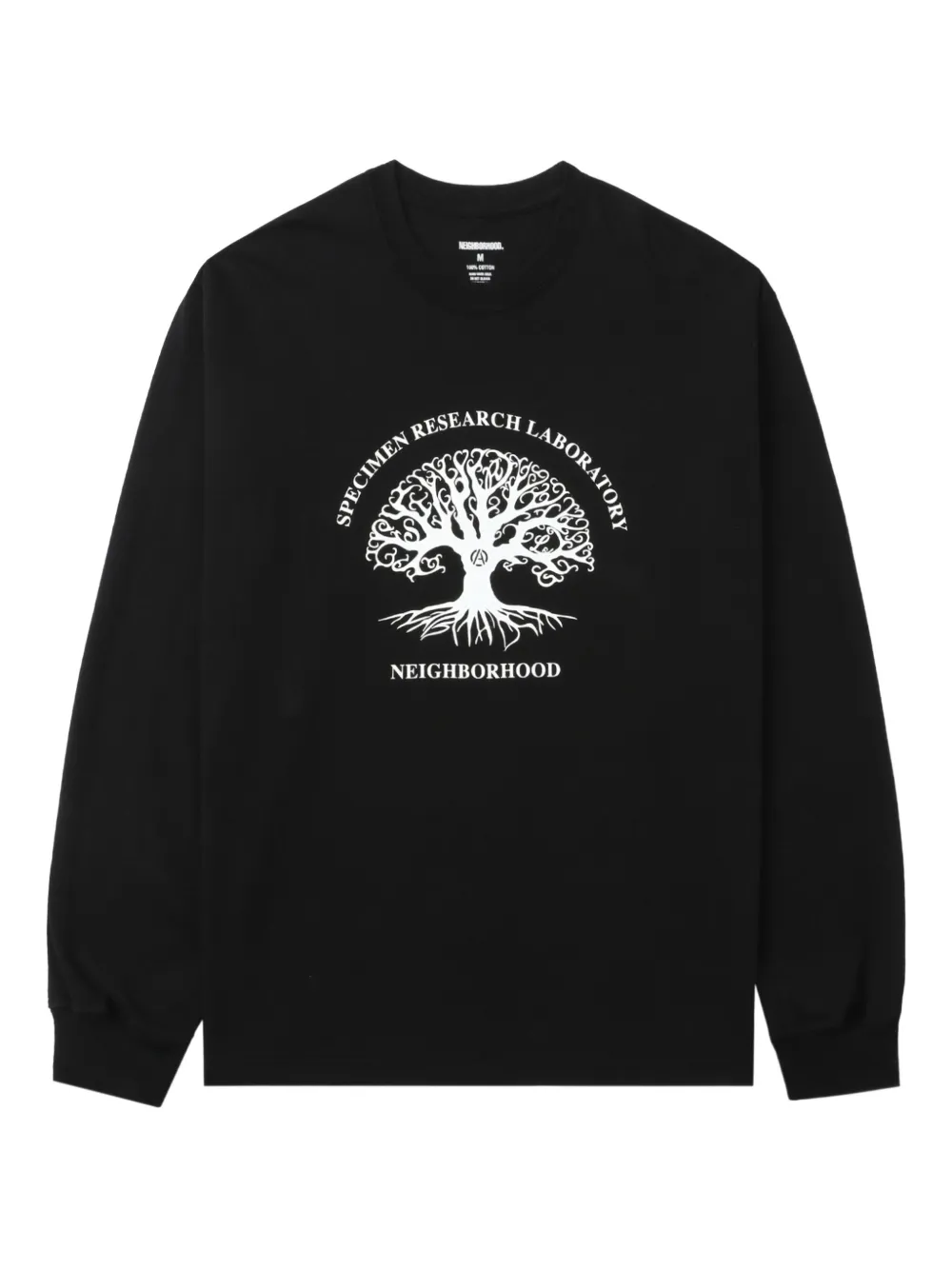 Neighborhood tree-print long-sleeve T-shirt - ブラック Neighborhood tree-print long-sleeve T-shirt - ブラック