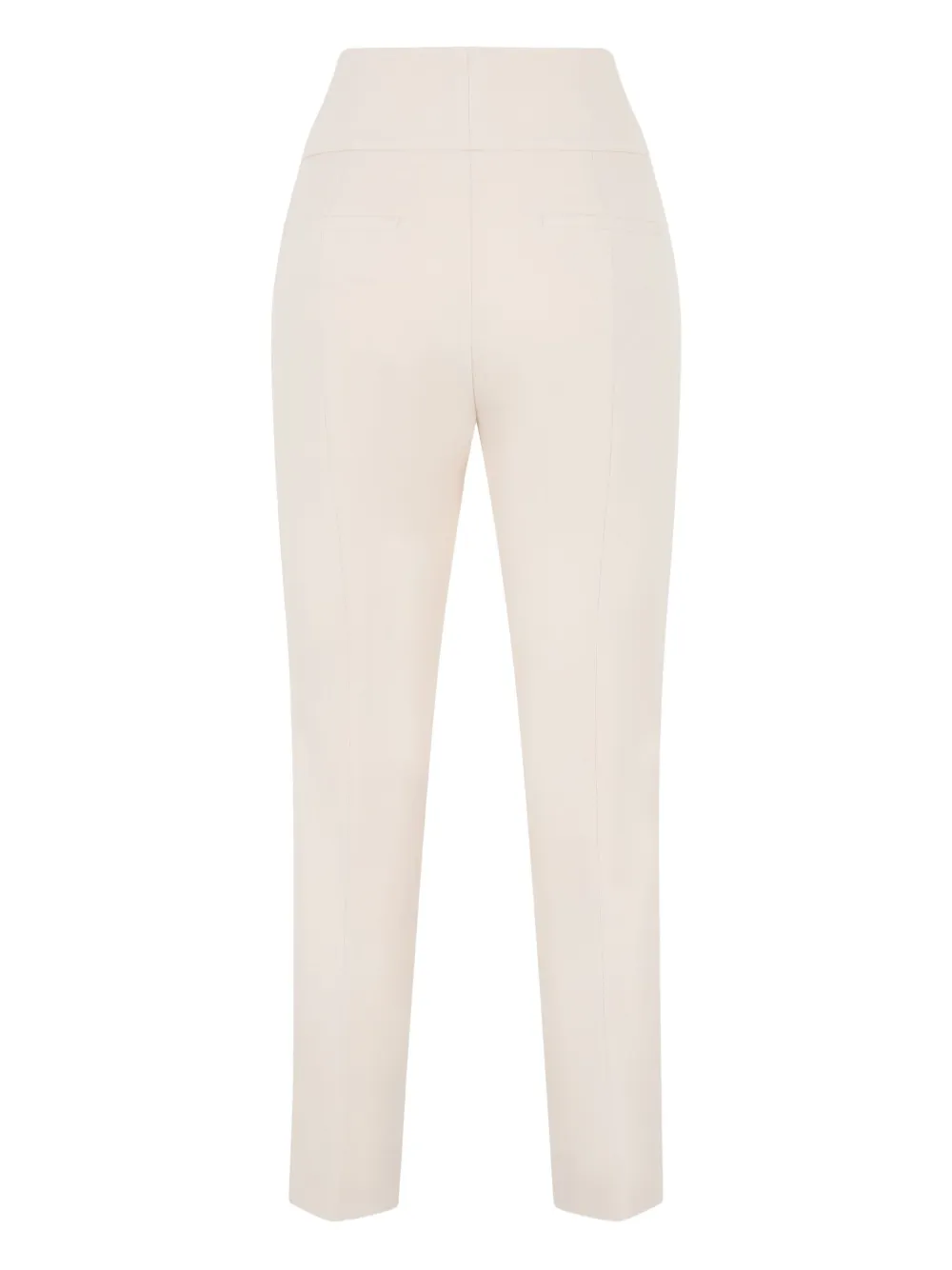 Peserico welt-pocket straight-leg trousers - Beige