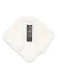 Yves Salomon shearling scarf - White