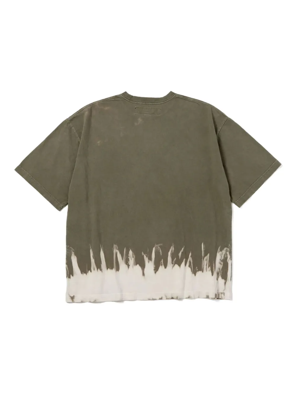 Neighborhood print t-shirt - Groen