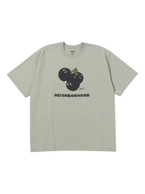 Neighborhood graphic-print cotton T-shirt