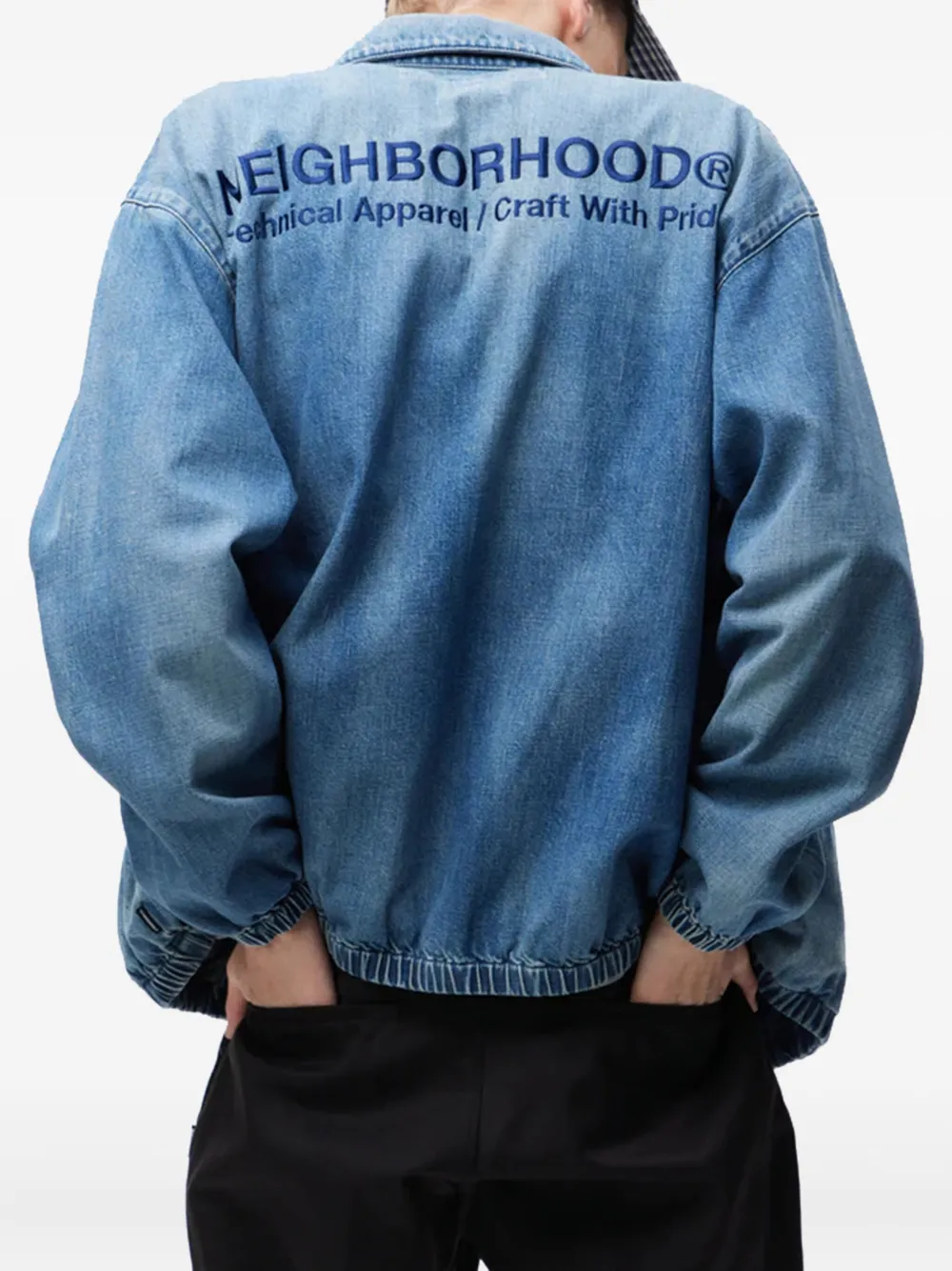 Neighborhood Denim jack Blauw