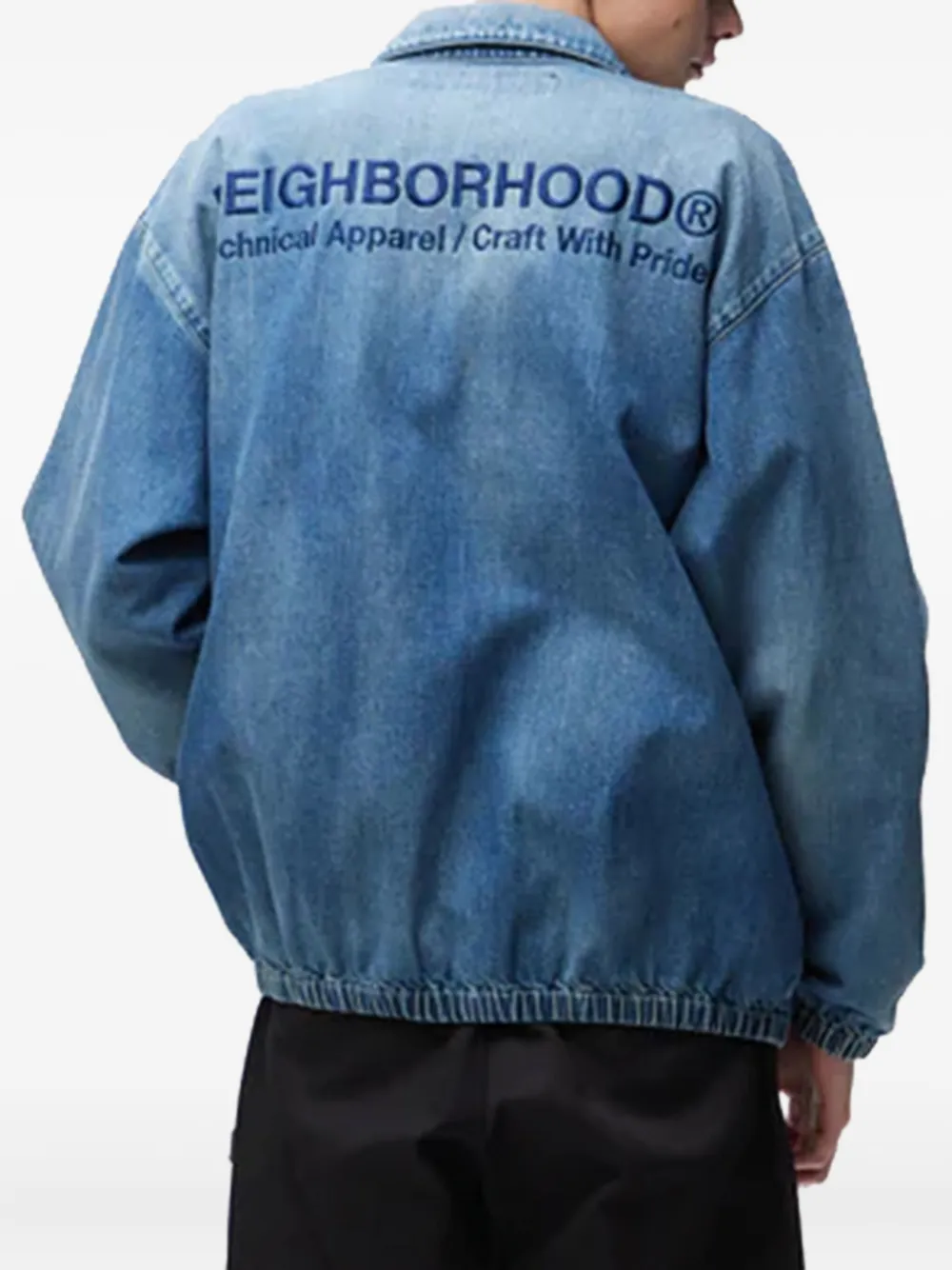 Neighborhood Denim jack Blauw
