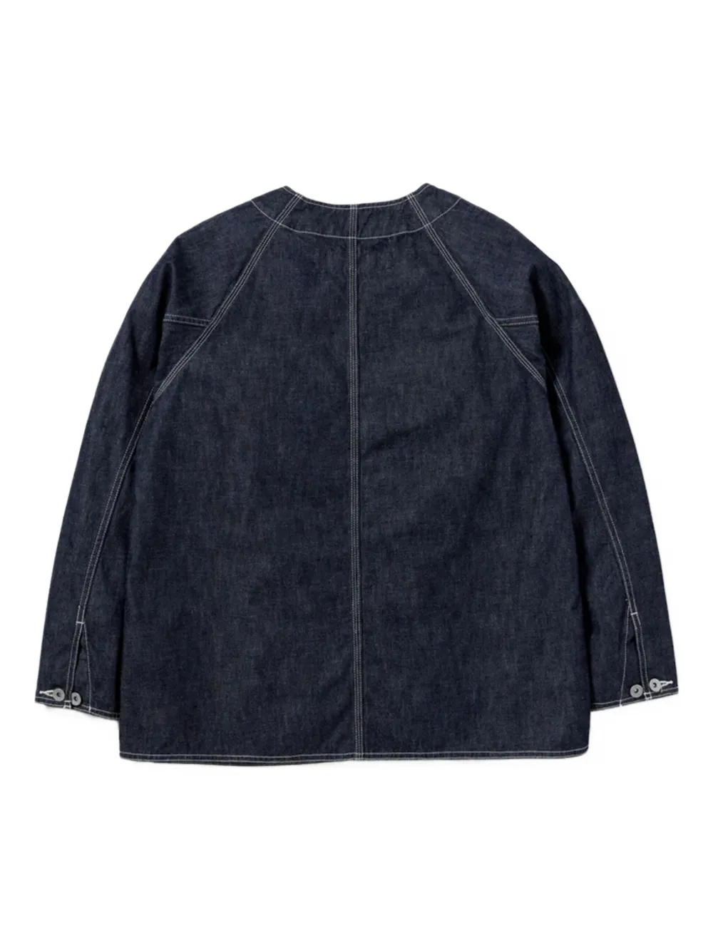 Neighborhood Denim jack met raglan mouwen Blauw