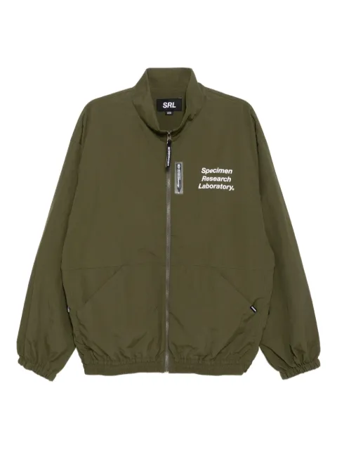 Neighborhood slogan-print jacket