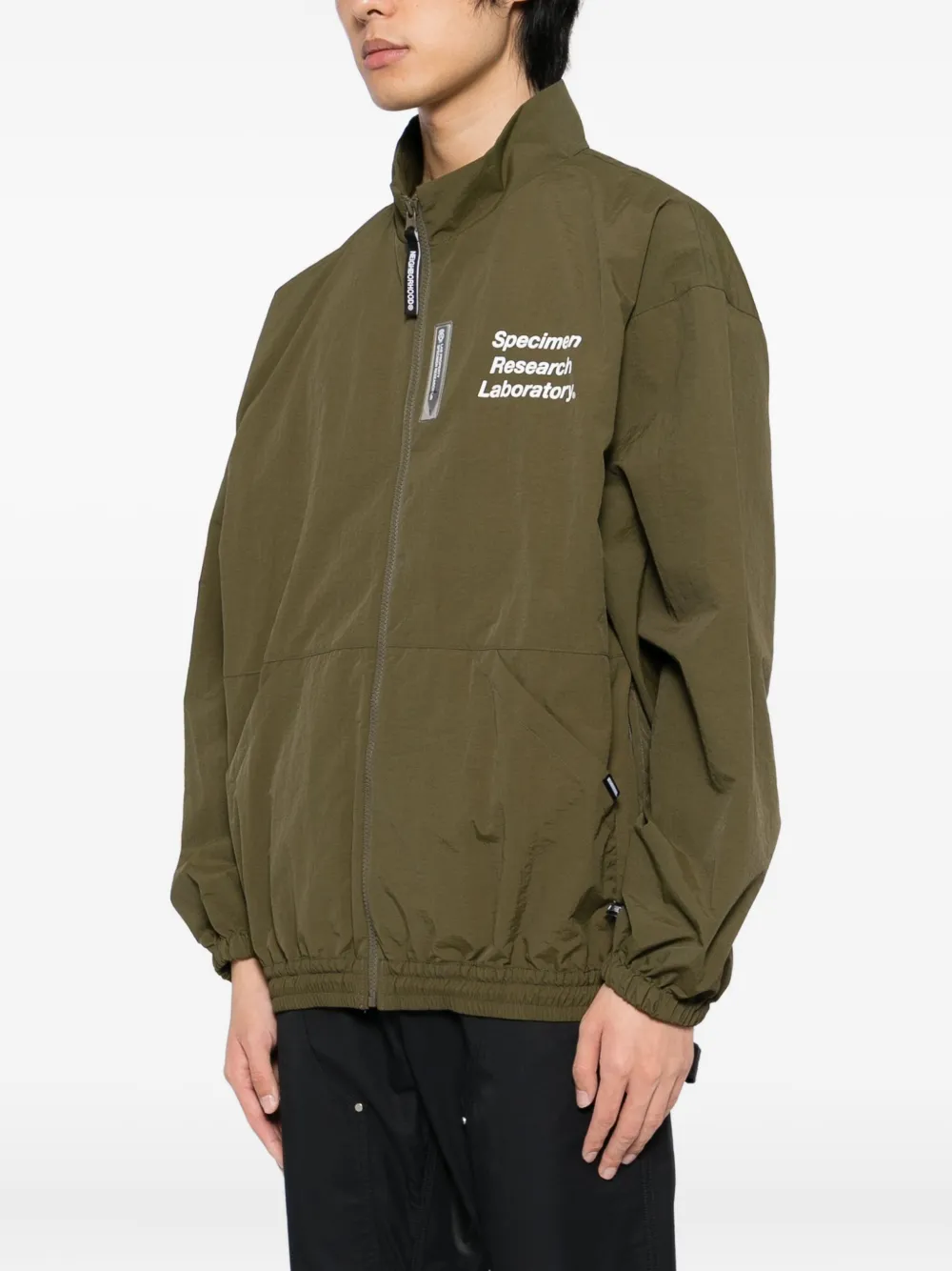 Neighborhood Jack met print Groen