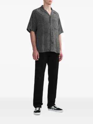 Neighborhood monogram-pattern Shirt | Black | FARFETCH ID