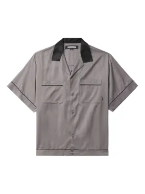 Doublet トレイルベスト ストライプシャツ | ホワイト | FARFETCH JP