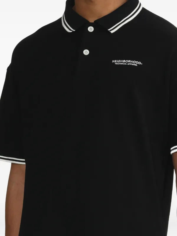 Neighborhood piqué-polo | Sort | FARFETCH DK