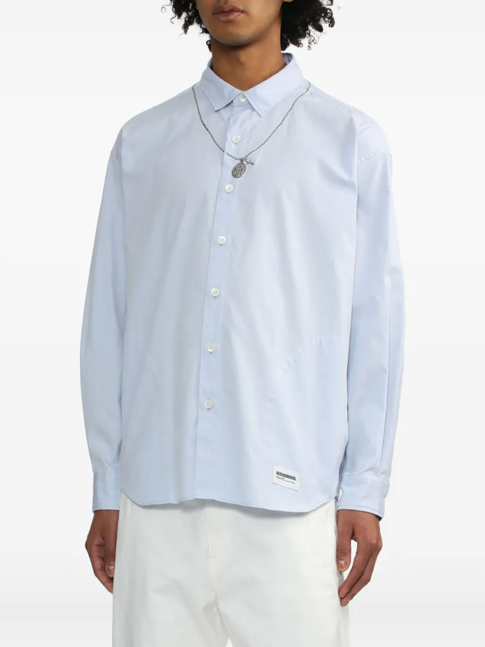 Neighborhood Button-down overhemd Blauw