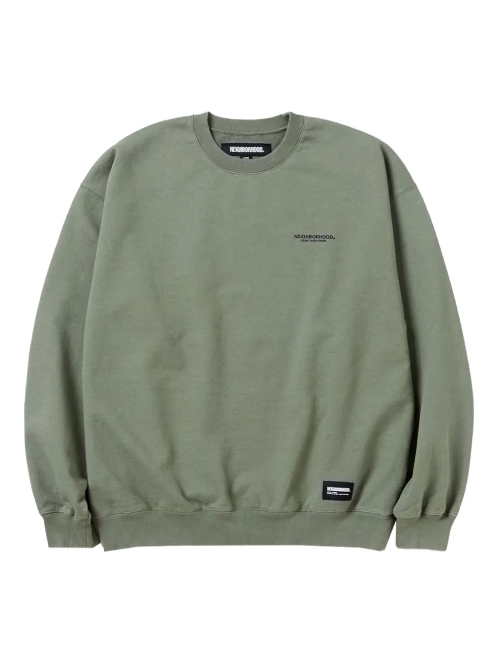 Neighborhood Sweater met ronde hals Groen