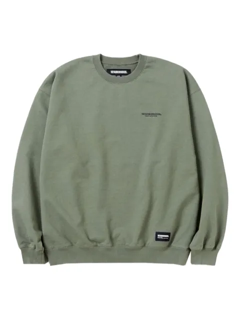 Neighborhood crew-neck cotton sweatshirt