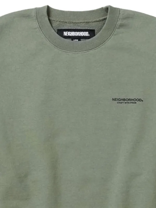 Neighborhood クルーネック スウェットシャツ | グリーン | FARFETCH JP