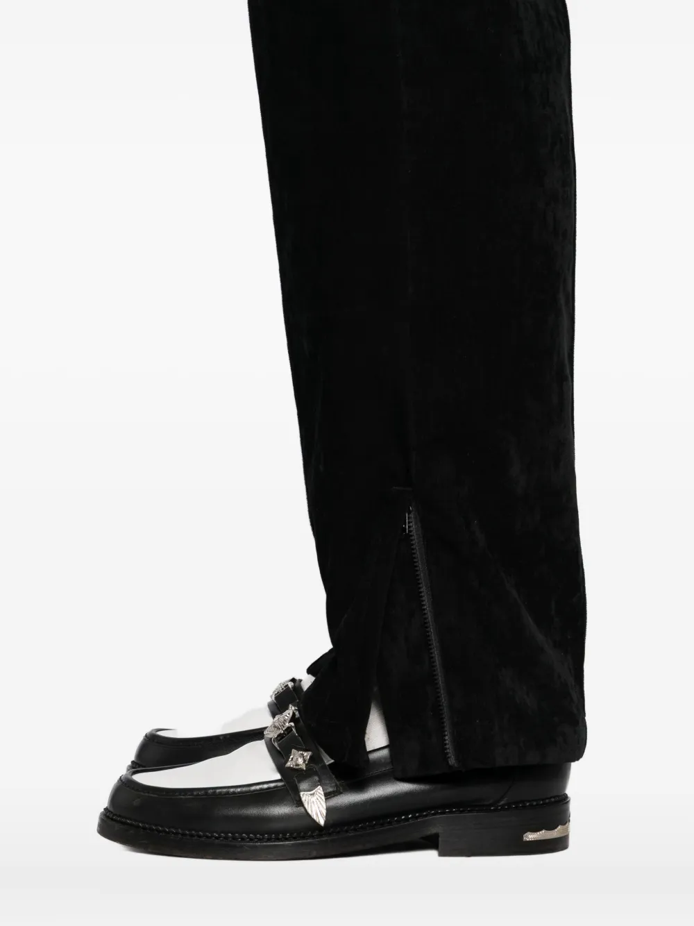 Toga Broek met wijde pijpen Zwart