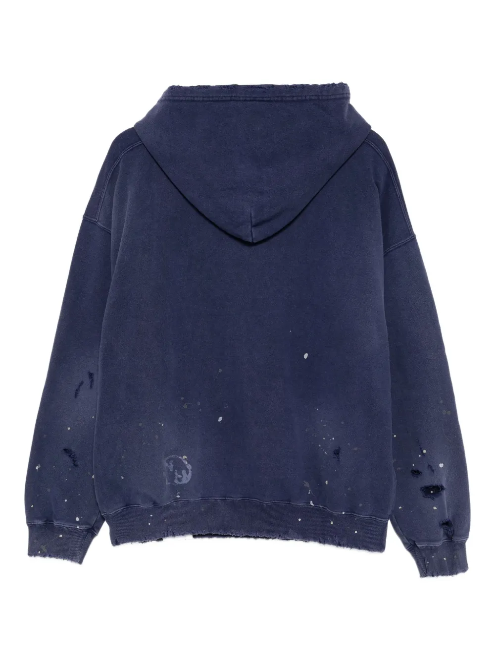 Neighborhood Damaged Hoodie In Blue