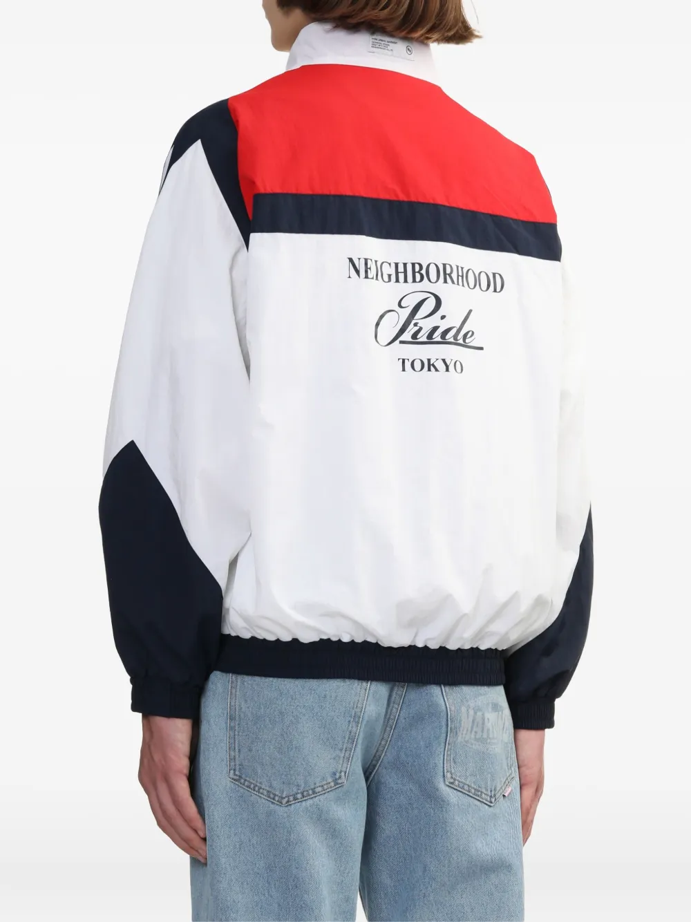 Neighborhood Jack met colourblocking Wit