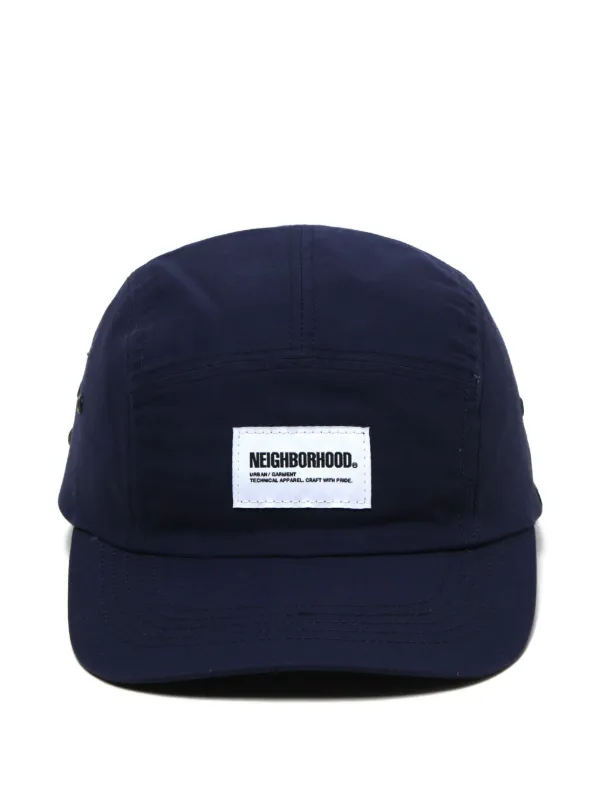 帽子 NEIGHBORHOOD CREW HAT Neighborhood logo-patch Cap Hat | Blue | FARFETCH ZA