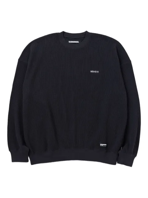 Neighborhood crew-neck long-sleeve sweatshirt