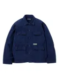 Neighborhood multi-pocket cotton shirt jacket - Blue