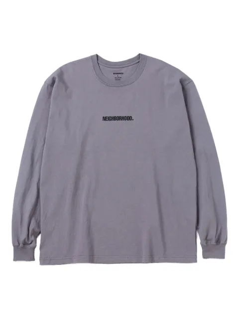 Neighborhood crew-neck long-sleeve T-shirt