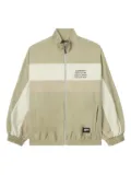 Neighborhood panelled zip-up jacket - Neutrals