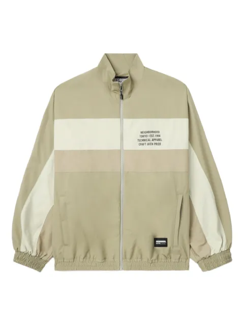 Neighborhood panelled zip-up jacket