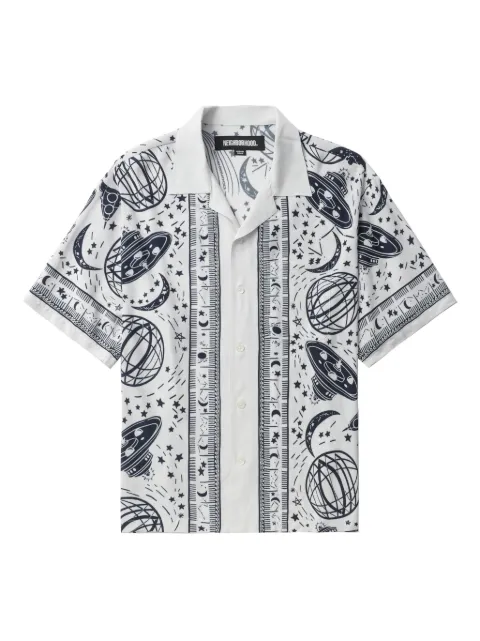 Neighborhood printed short-sleeve shirt