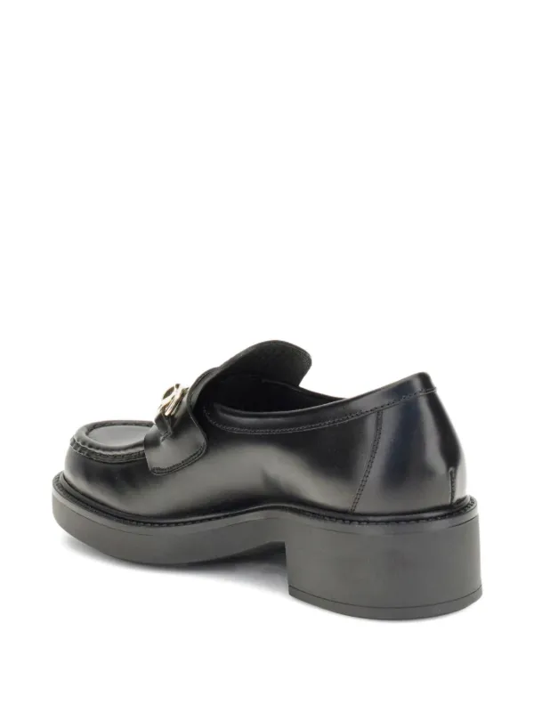Gucci Horsebit Loafer Mit Plateau Schwarz FARFETCH DE