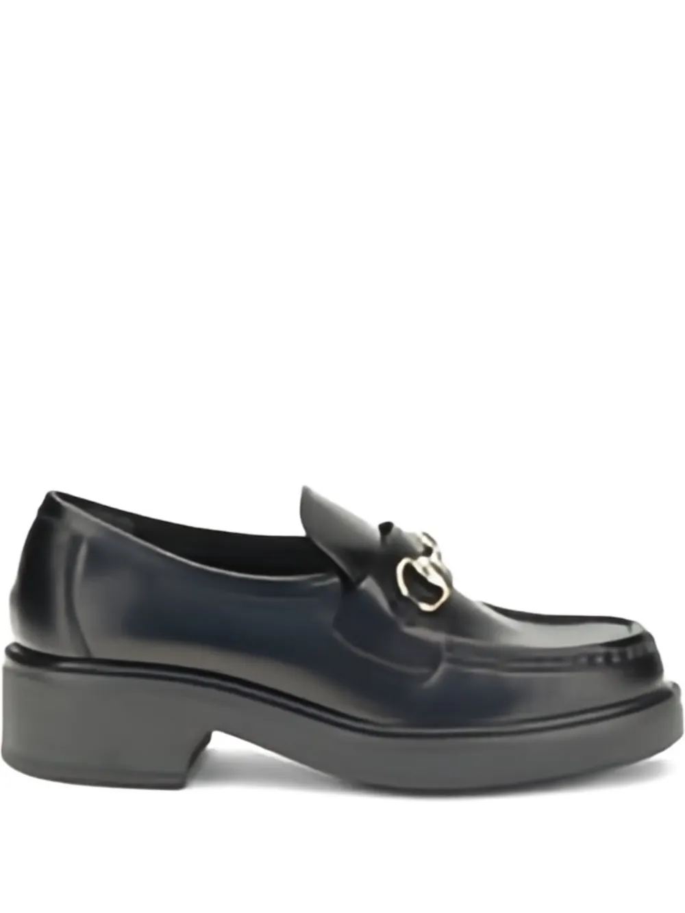 Gucci horsebit platform loafers Black