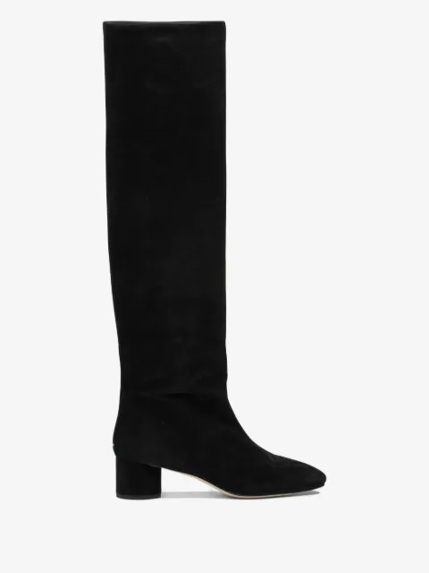 Aeyde 55mm Willa suede block-heel boots