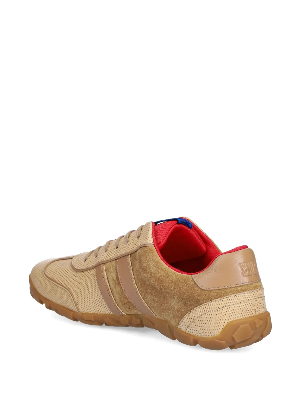Wales Bonner Sneakers van suède leer met vlakken Beige