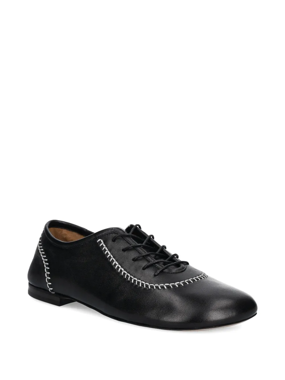 Wales Bonner lace-up contrast-stitch shoes | Image 2