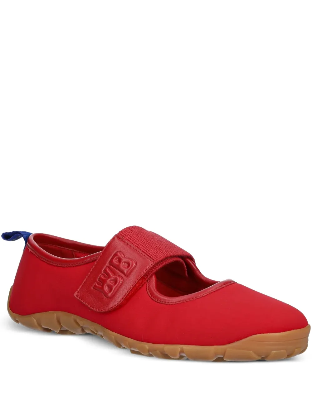 Wales Bonner Ballerina's met bandje - Rood