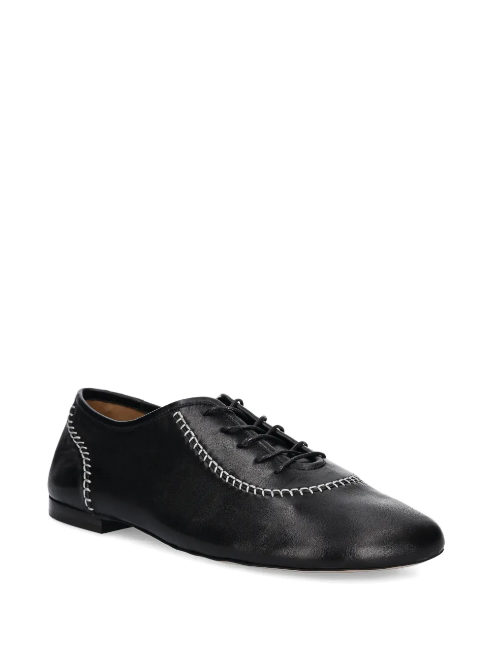 Wales Bonner contrast-stitching leather shoes | Derby Shoes | Image 2