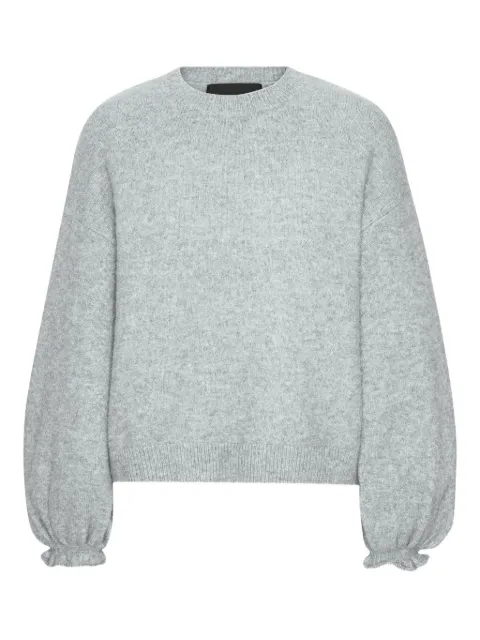 ROTATE BIRGER CHRISTENSEN crew-neck wide-sleeve sweater