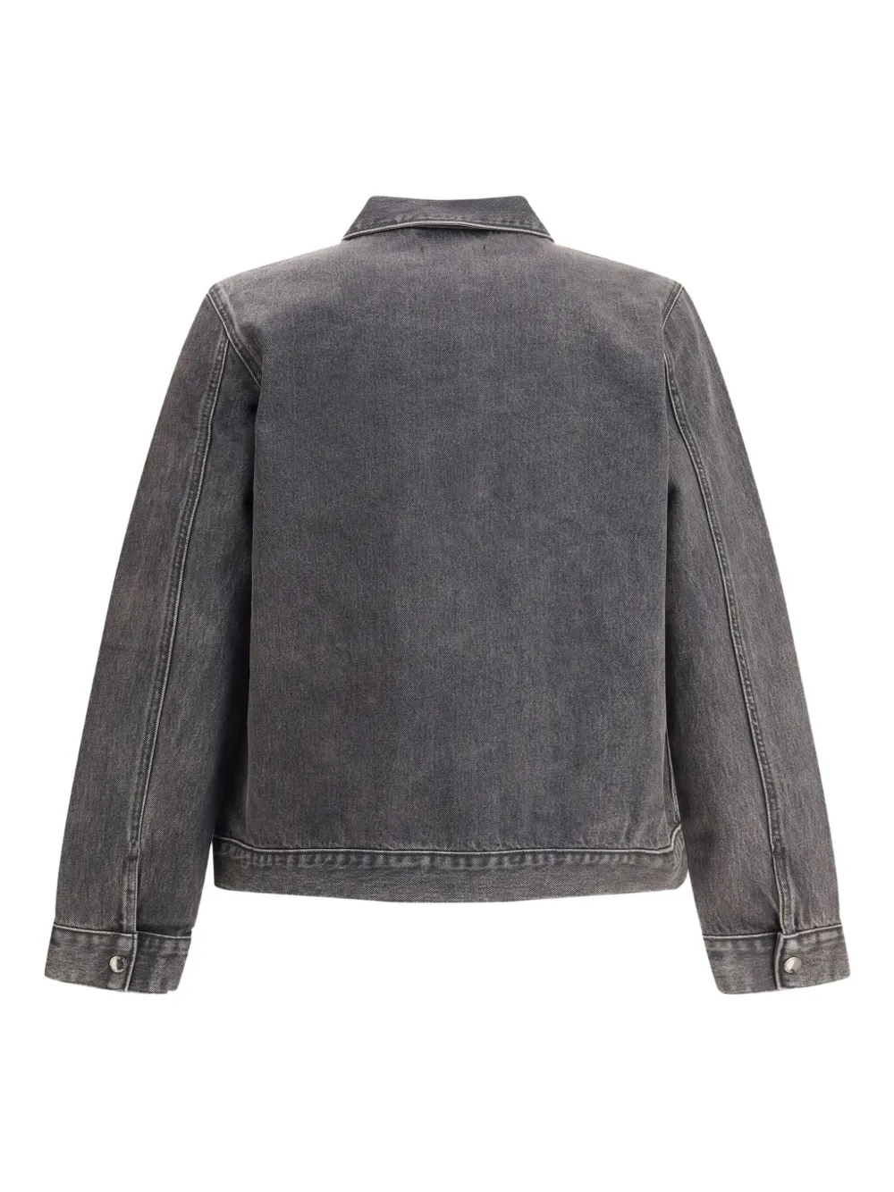 7 For All Mankind Zipper Long Sleeve Casual Jacket In Brown
