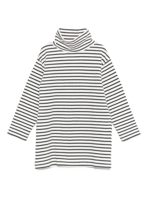 Douuod Kids striped turtleneck dress