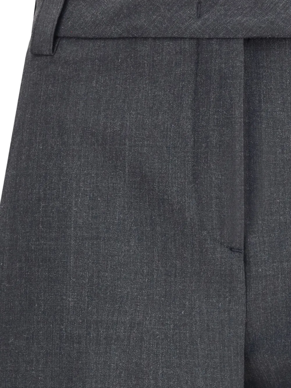 THELATEST Straight broek Grijs