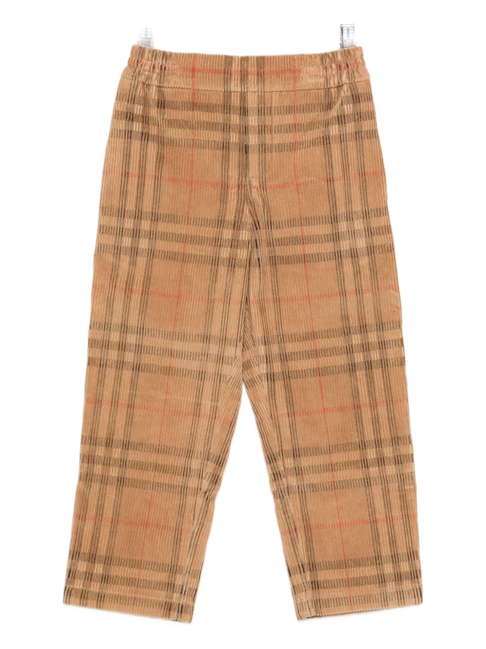 Burberry Kid Boy Casl Trsrs In Brown