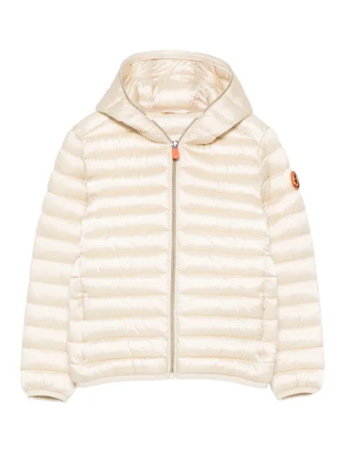 Save The Duck Kids hooded quilted jacket