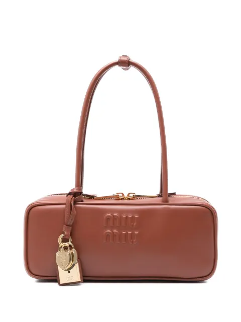 Miu Miu Beau leather tote bag