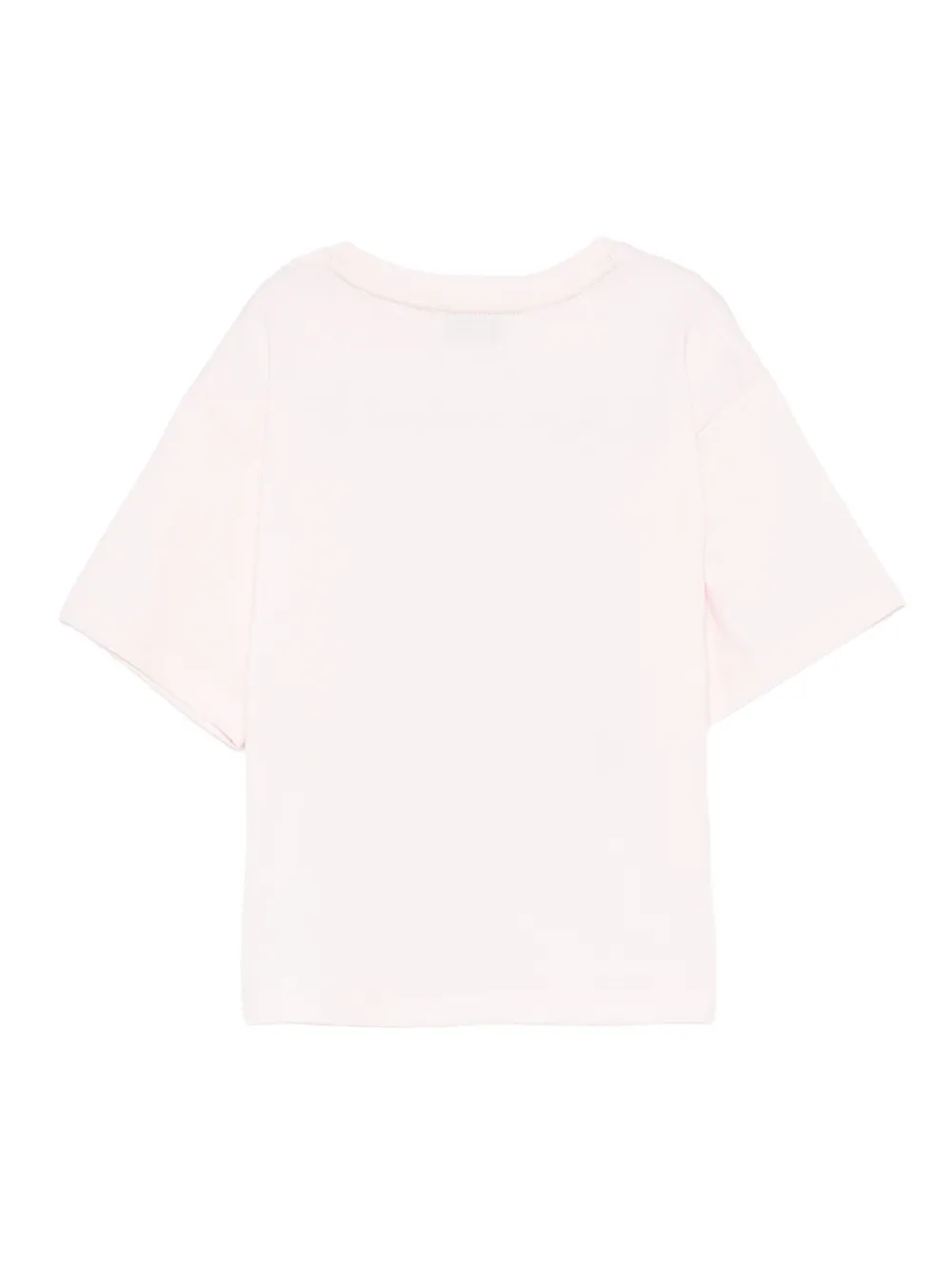 Marc Jacobs Lipstick-print Cotton Top In Pink