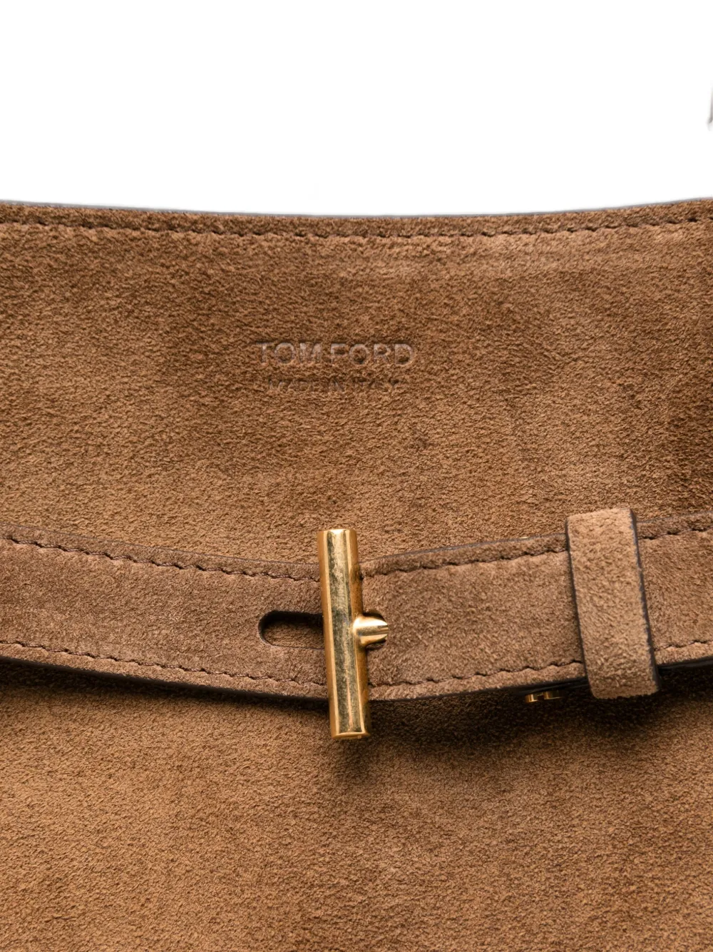 TOM FORD Medium Audrey suède shopper Bruin