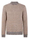 Zanone textured wool sweater - Neutrals