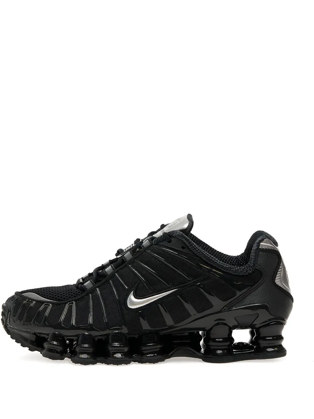 Nike Shox logo-detail sneakers Black